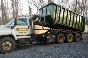 Dumpster delivery in Talbot County